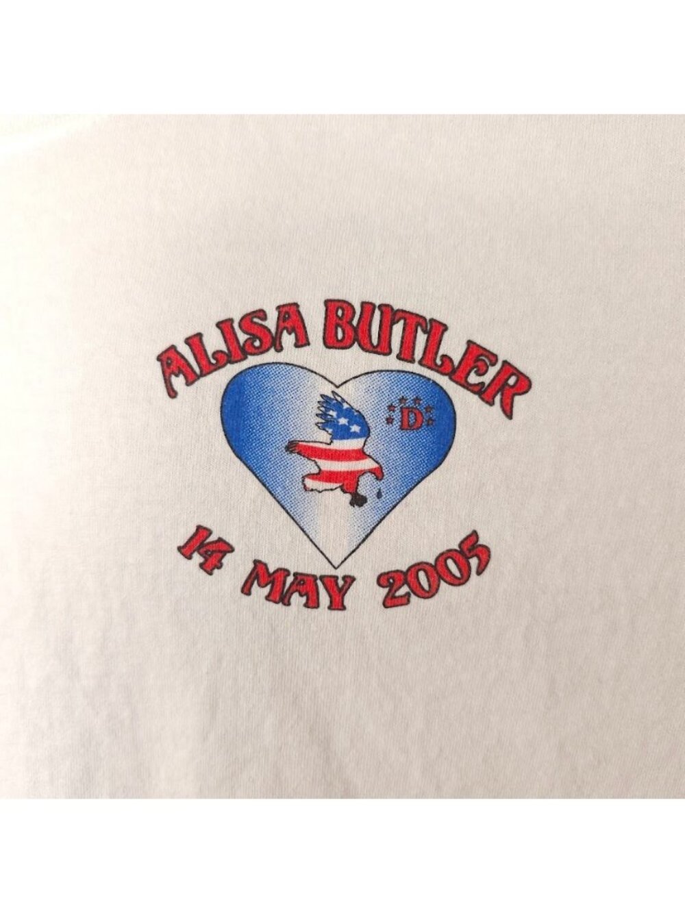 Vintage Motorcycle T Shirt Mens Size Large White Y2K 2005 Hall Memorial Run - Picture 3 of 7